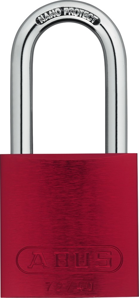 Hänglås Abus 72/40HB40 röd