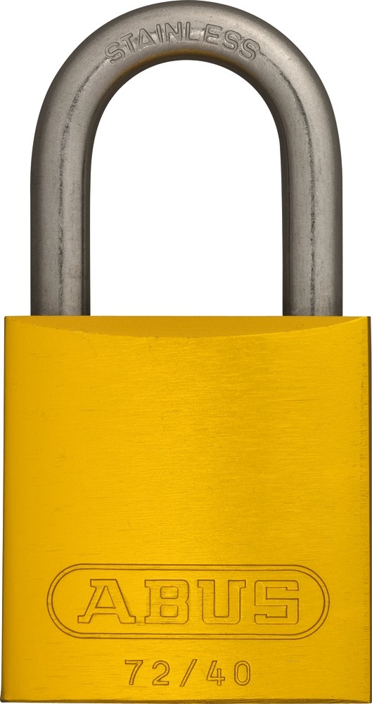 Hänglås Abus 72IB/40 gul