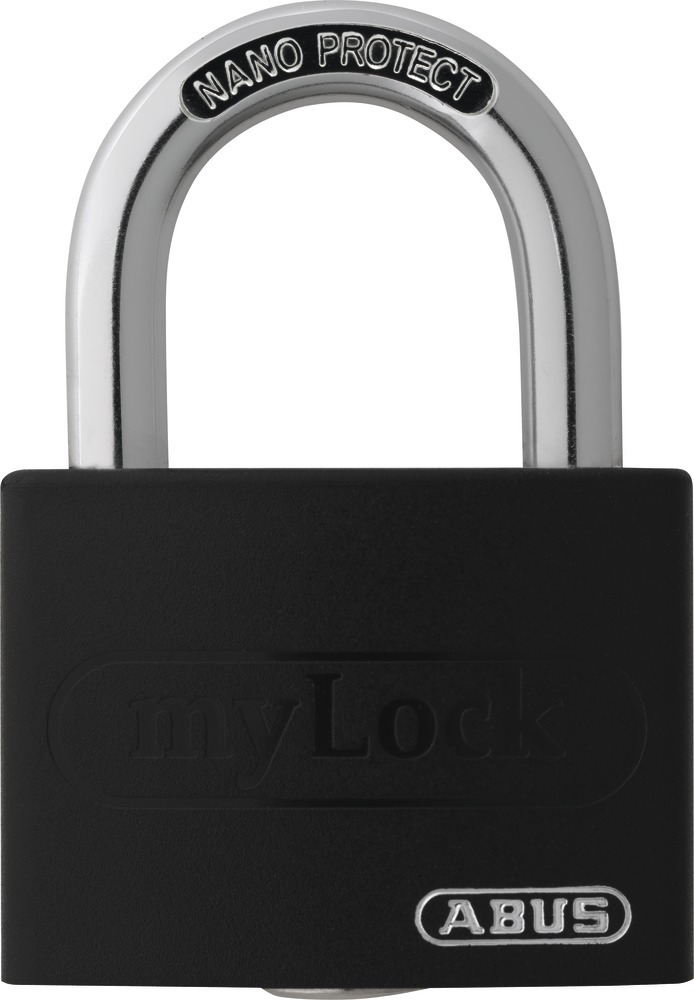Hänglås Abus T65AL/40 MyLock svart LL 6402