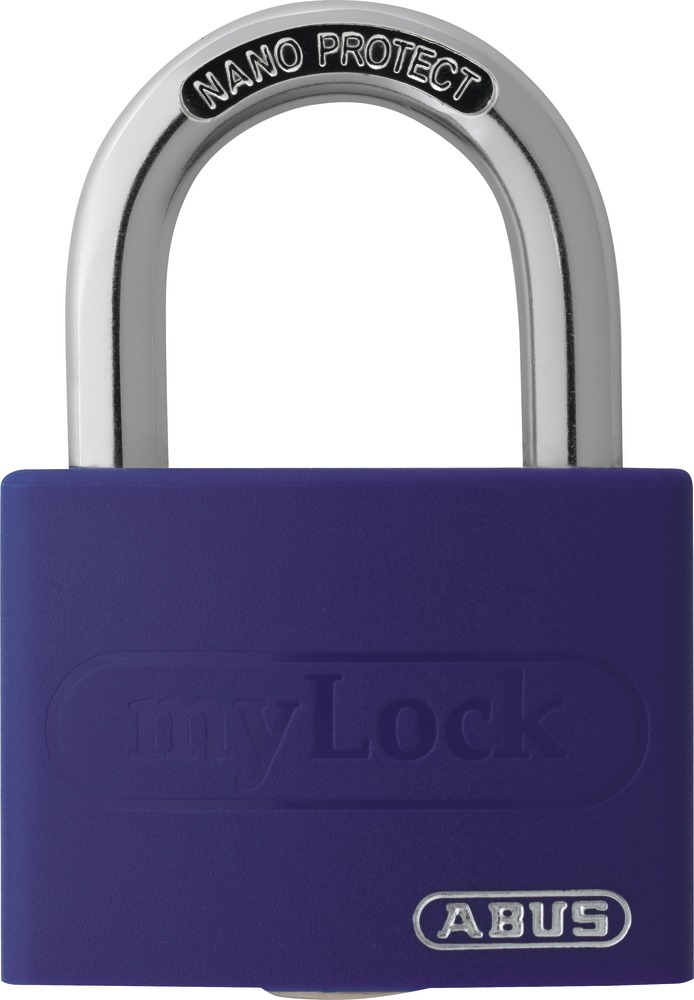 Hänglås Abus T65AL/40 MyLock lila