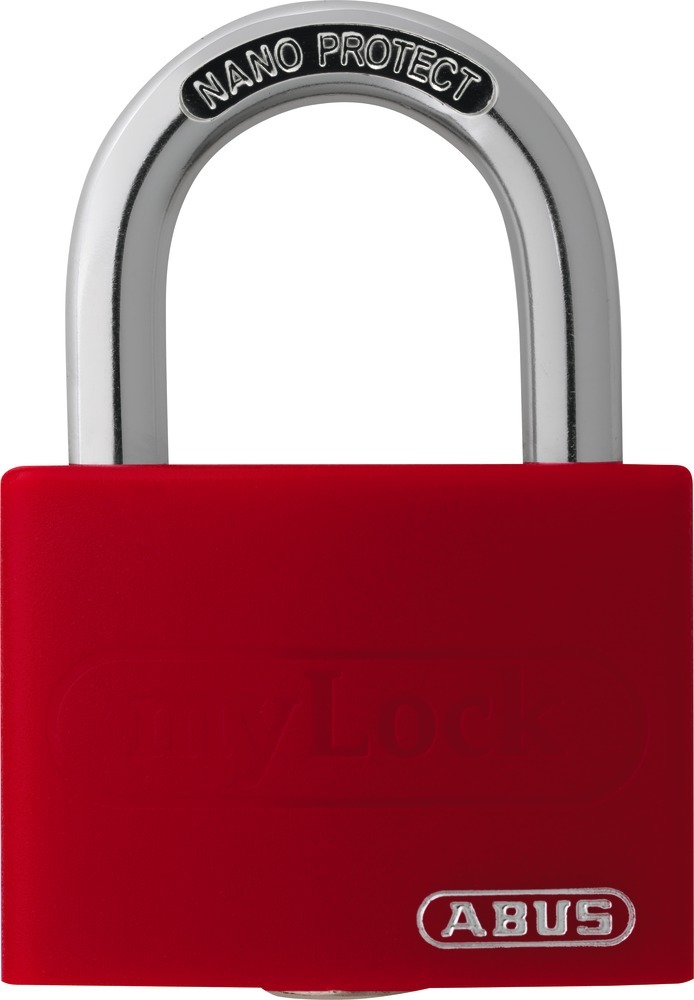Hänglås Abus T65AL/40 MyLock röd