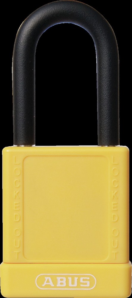 Hänglås Abus 74/40 KD GUL 1 nyckel