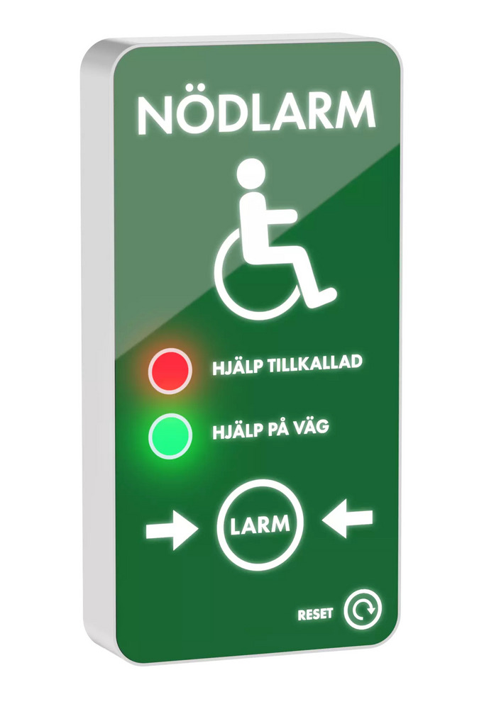 Nödstation visuellt nödlarm        Ateco UP-MIDI-NS