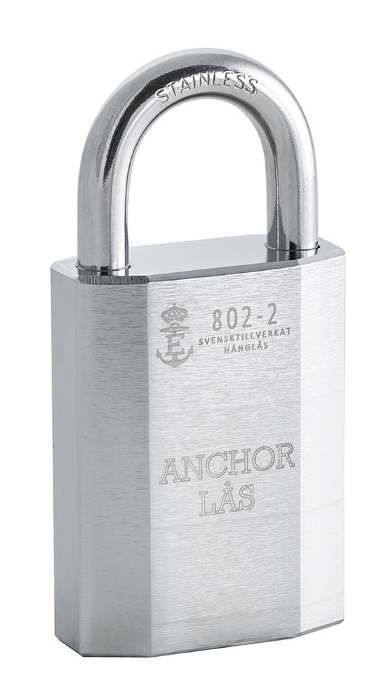 Hänglås Anchor 802-2 B25 snowman   Klass 2