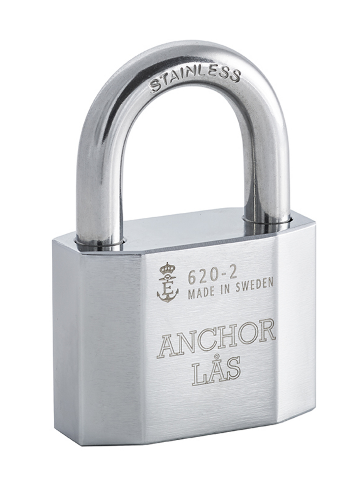 Hänglås Anchor 620-2 B25 STD Klass 2