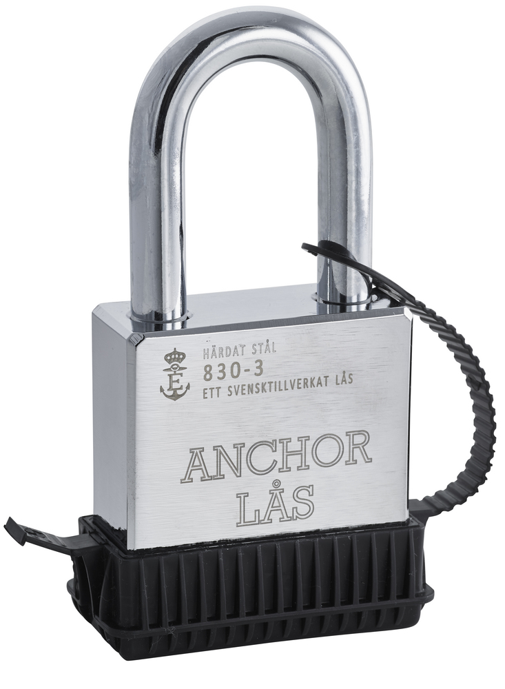 Hänglås Anchor 830-3 B50 oval cyl  WP