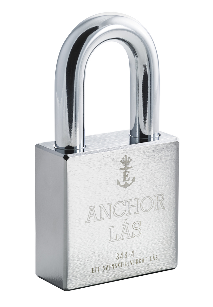 Hänglås Anchor 848-4 B50 oval cyl  WP
