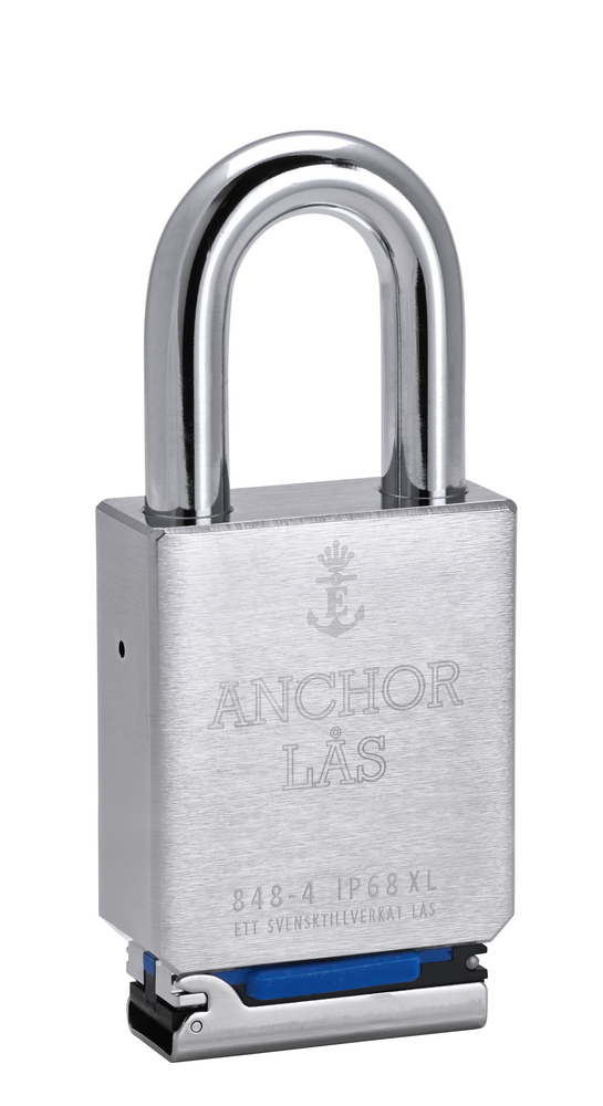 Hänglås Anchor 848-4 XL IP68 B50   oval Klass 4
