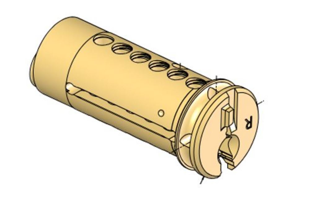 Cylinderkärna R4988 prof C16