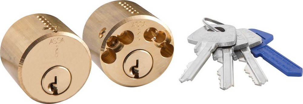 Cylinder 1212 med 5 nycklar