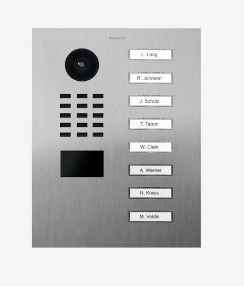 Porttelefon video 8 knappar        Doorbird D2108V
