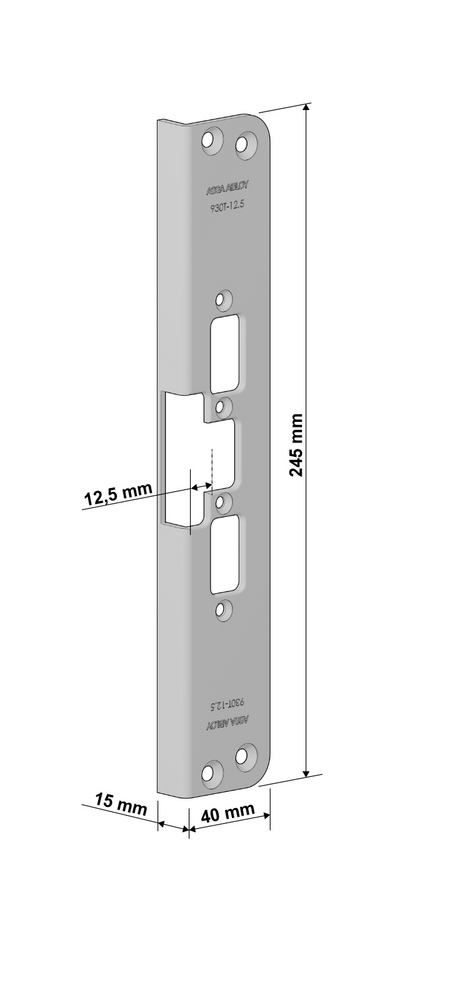 Monteringsstolpe Assa 930T-12,5