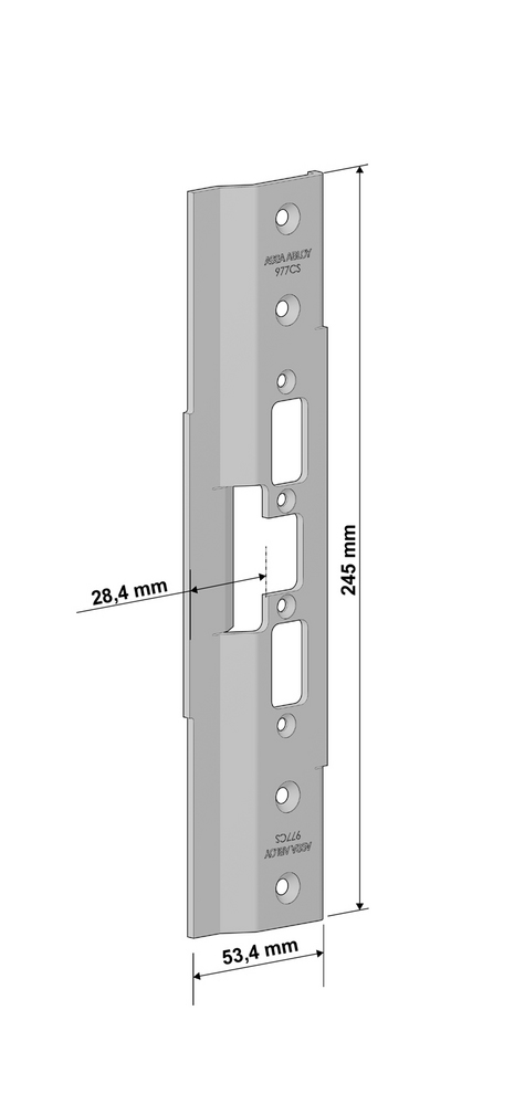 Monteringsstolpe Assa 977CS