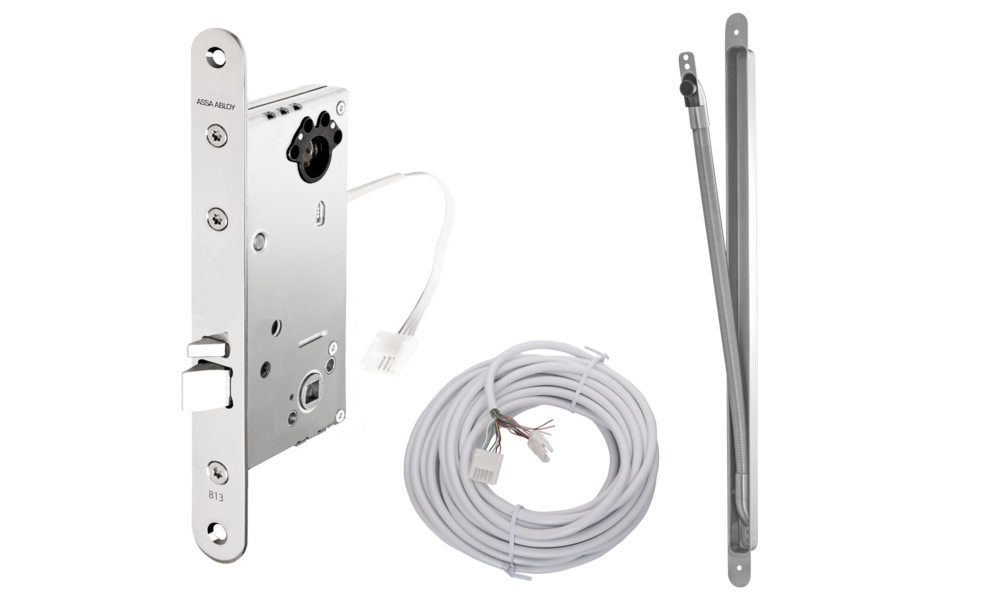 Eltryckeslås Assa Velox 813-50 kpl