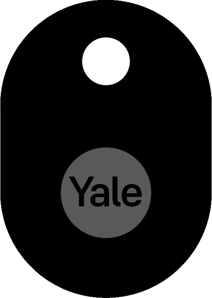 Nyckeltag Yale Doorman L3 Svart