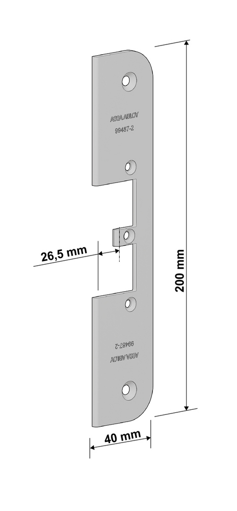 Monteringsstolpe Assa 99487-2