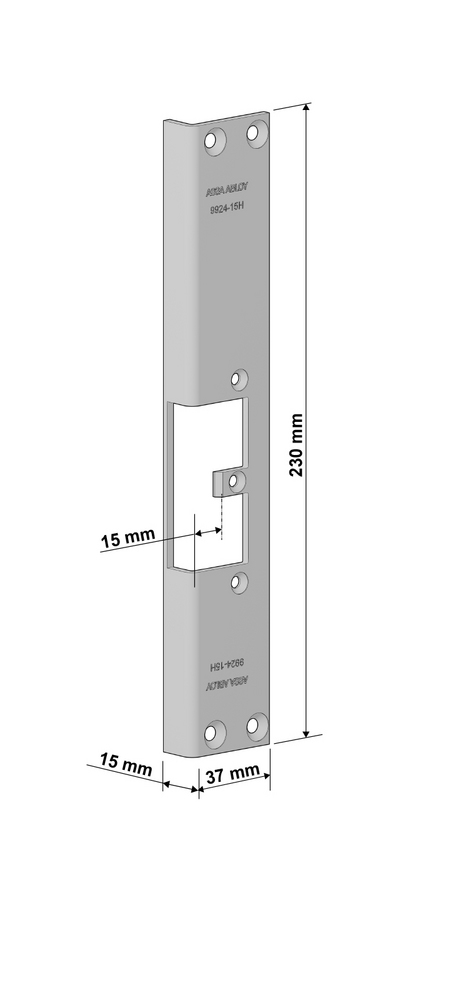 Monteringsstolpe Assa 9924-15H