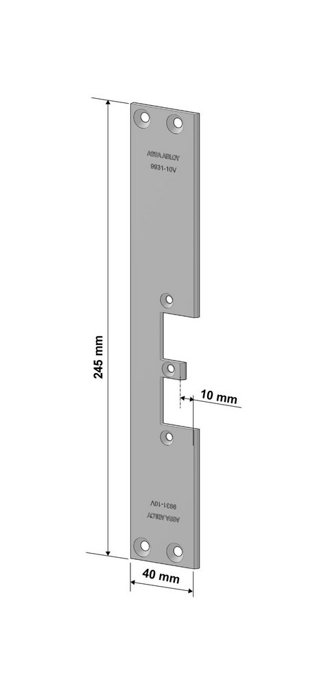 Monteringsstolpe Assa 9931-10V