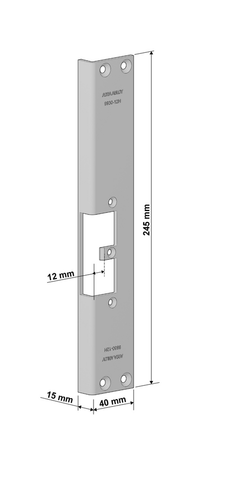 Monteringsstolpe Assa 9930-12H