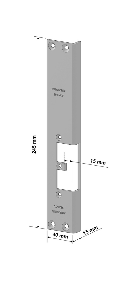 Monteringsstolpe Assa 9930-CV