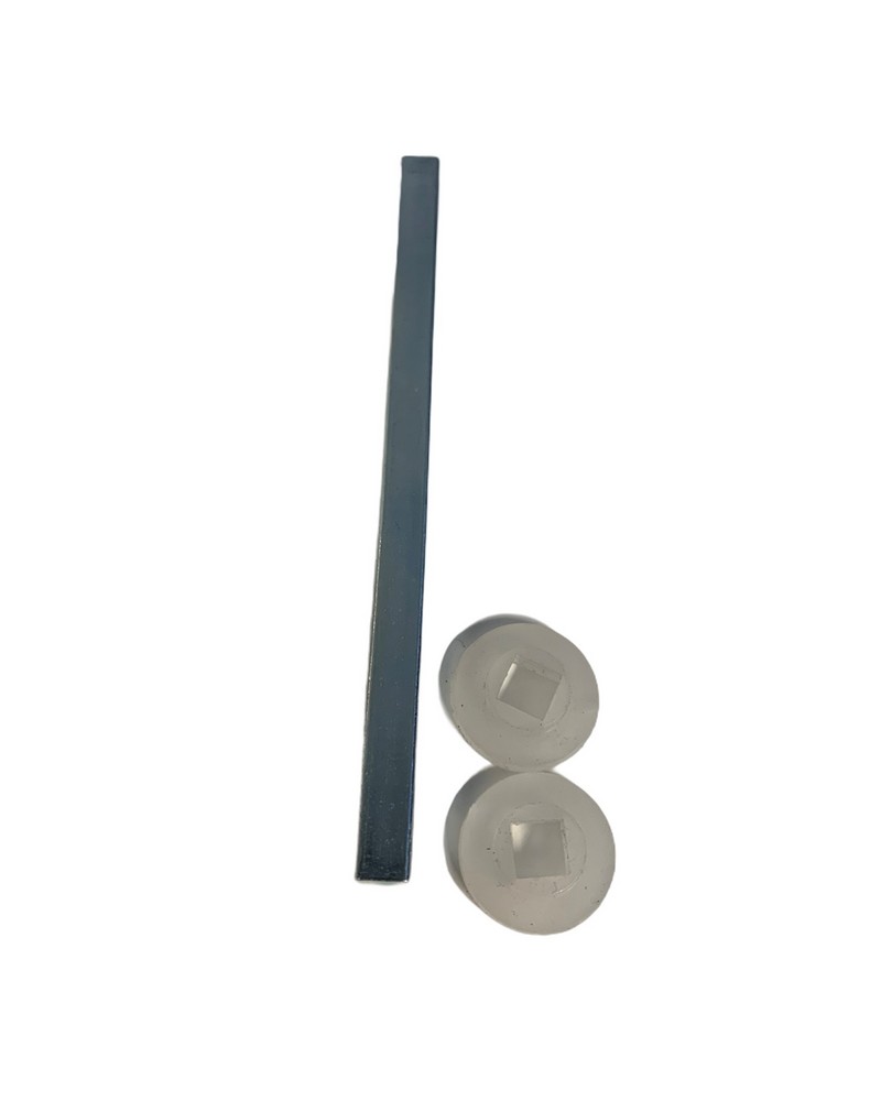Vredpinne 80 mm med brickor
