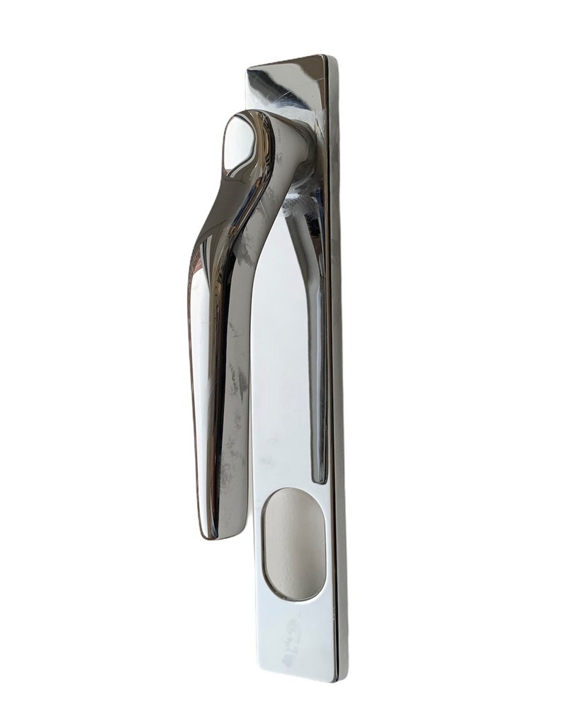 Cylinderskylt Assa med Trycke 8mm  Oval utsida
