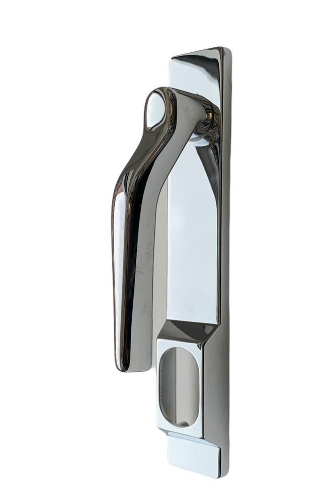 Cylinderskylt Assa med Trycke 20mm Oval utsida