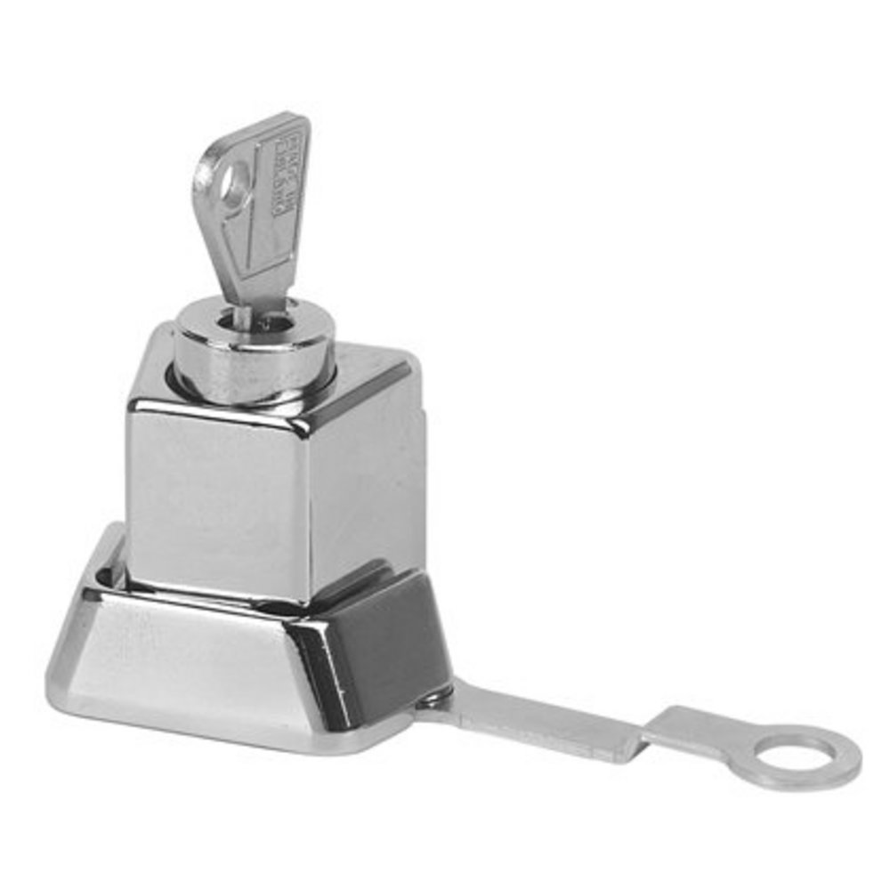 Fönsterlås 2830 inkl. cylinder L   3005 Propack mattkrom