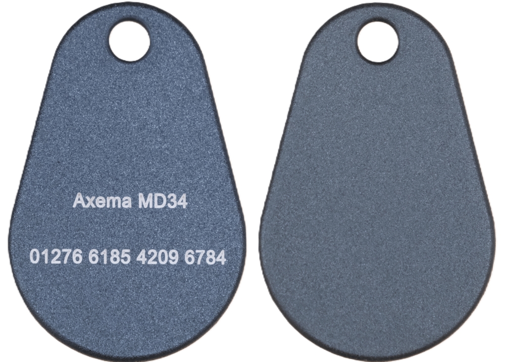 Passerbricka Axema MD34            svart, DESFire