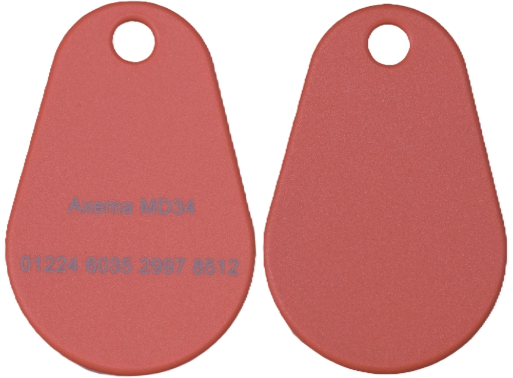Passerbricka Axema MD34            orange, DESFire