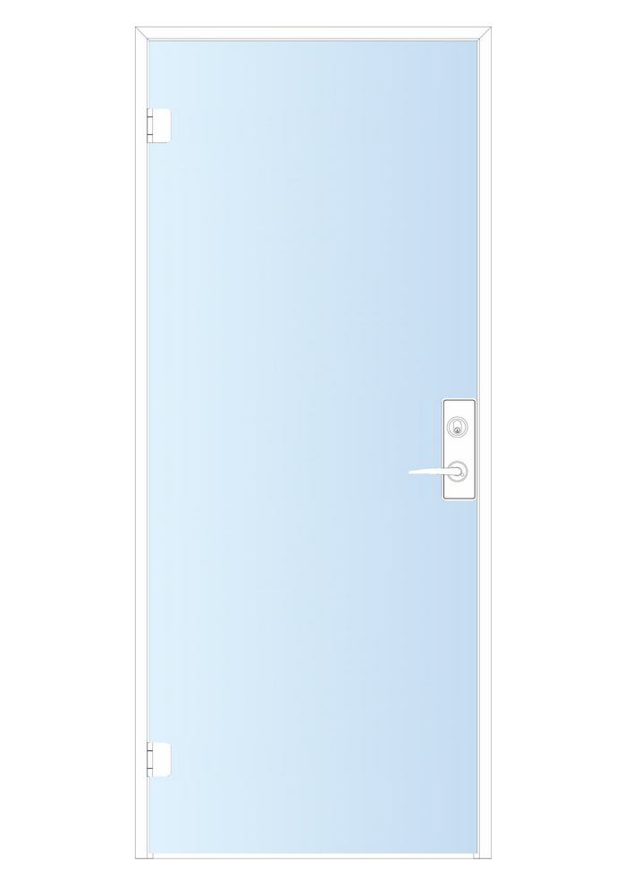 Nordic Frame karmpaket D45 (nya)   exkl. beslag, VÄ 900x2100, vit