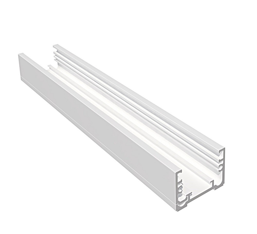 Nordic Frame N25DS vit RAL 9016    (16,76mm glas) 5,5m komplett