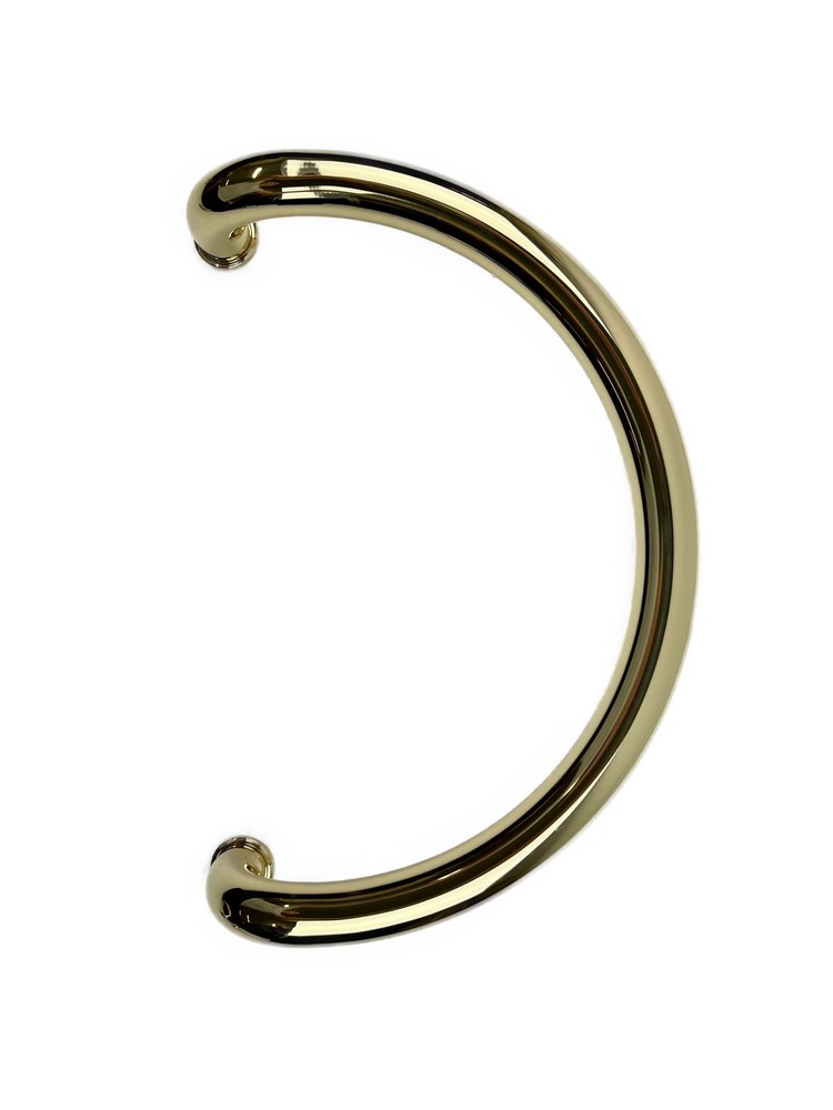 Draghandtag Bänebeslag 1812 dold   32x400mm mässing enkelmontage