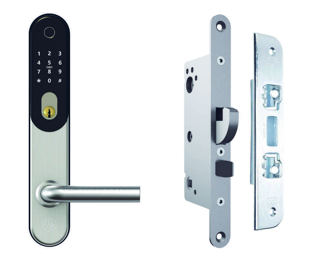 Smart Lock BG5000 Silver för       ovalcylinder KPL ASSA 2500