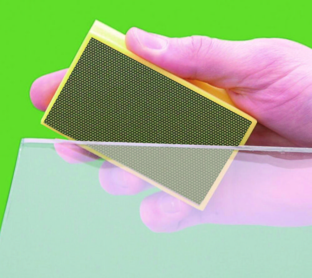 Diamantslipkloss KGS Flexis,       90 x 55 mm, N 40, korn 400 (gul)