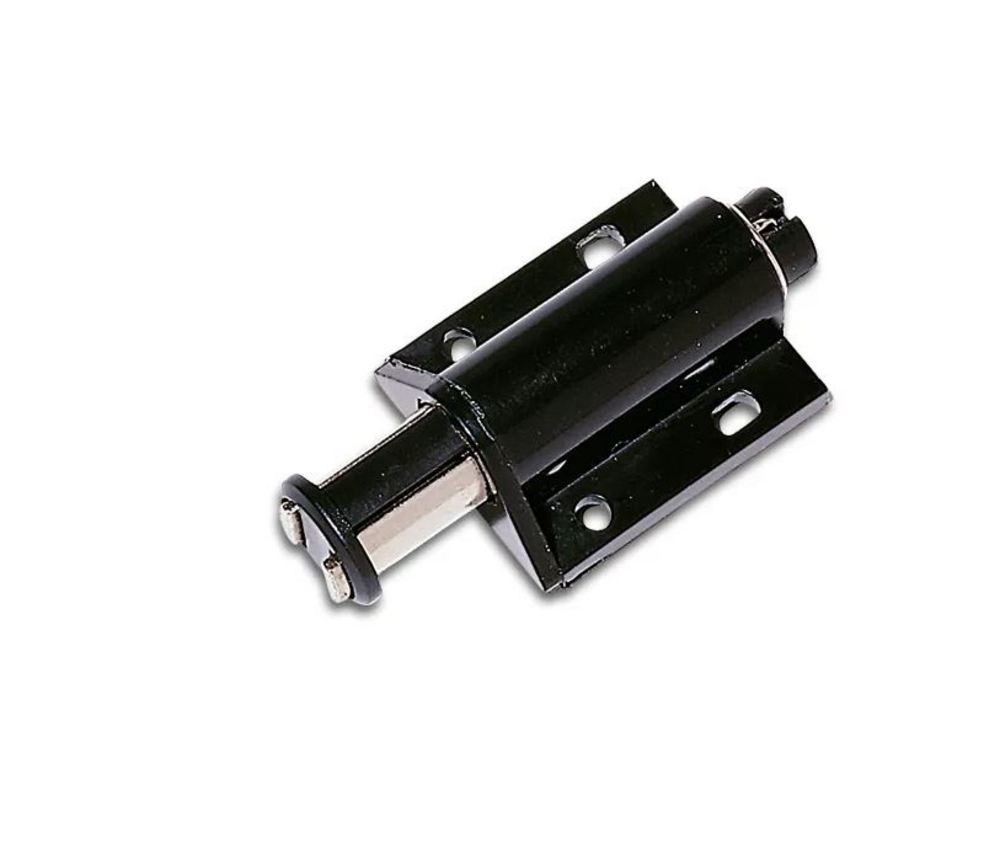 Magnetisk tryckknapp svart, svart