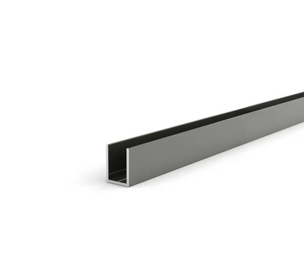 U-profil 15 X 20 mm,               grafit matt, 2500 mm