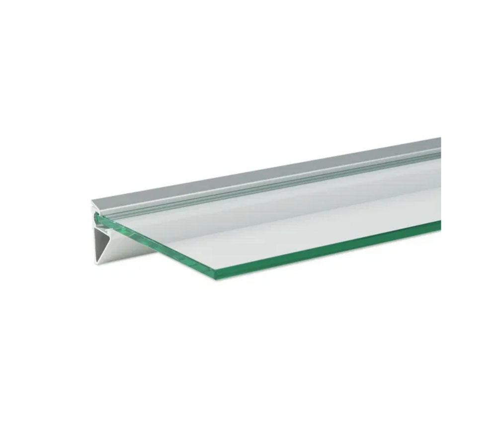 Glasstöd profil för 8mm glas,      1200mm