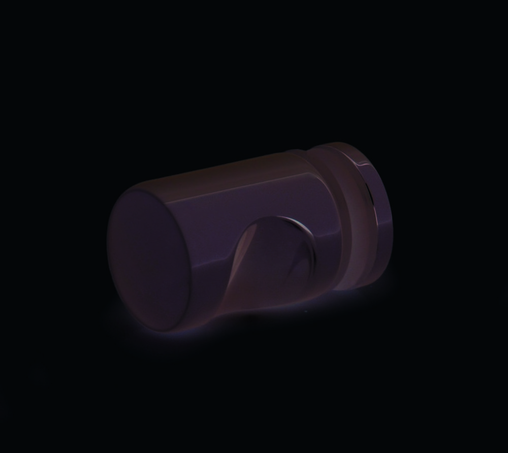 Duschdörrknopp RK006,              blankförkromad