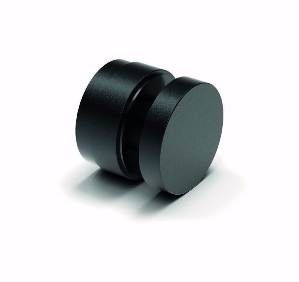 Punktfäste Ø 40mm justerbar, glas  15-21,52mm, svart