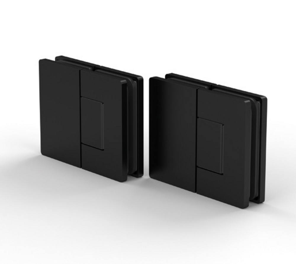 Gångjärn Santos G/G 180°,          svart, 1 par