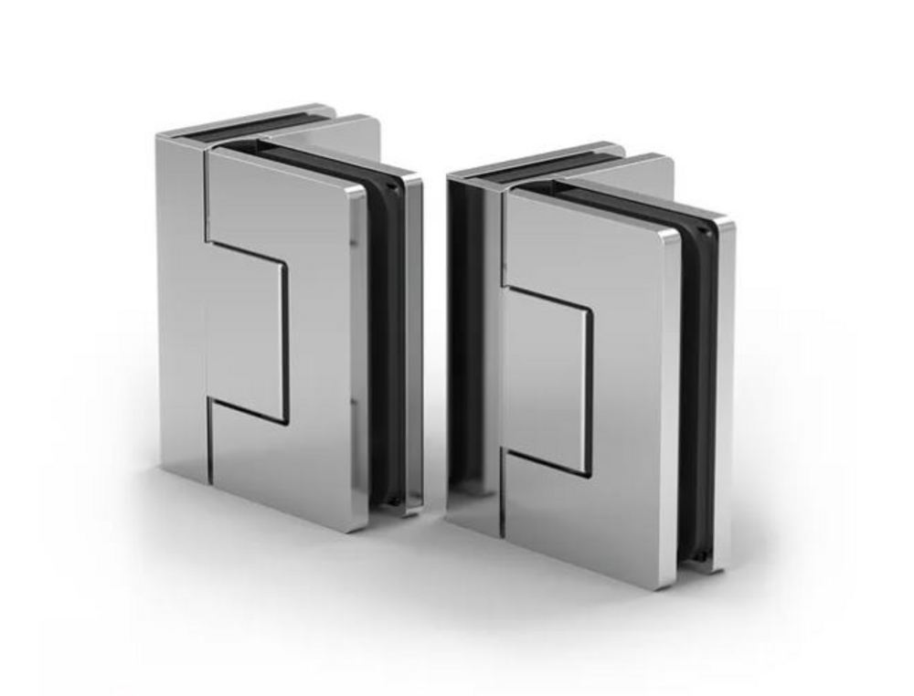 Gångjärn Santos G/G 90°,           blankförkromad, 1 par