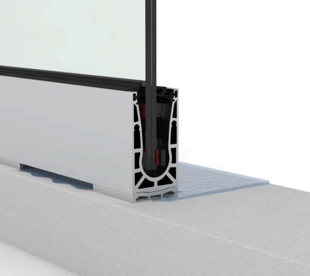VetroMount® dräneringsdistans för  golvprofil U, 13 st/frp