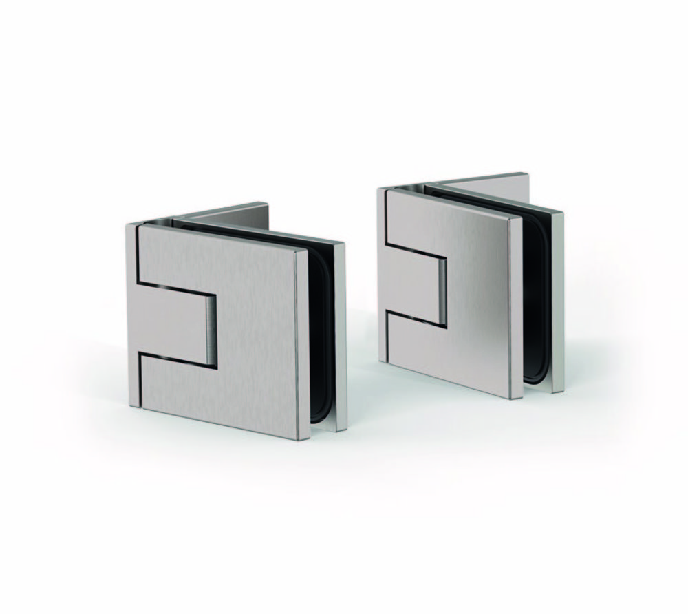 Gångjärn Juna G/V 90° enkelsidigt, RF-utseende, 1 par