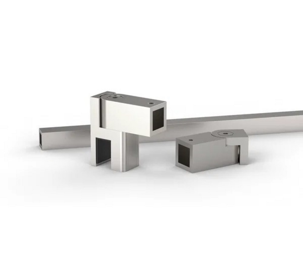 Stabiliseringsstag set 12x12 G/V,  8-10mm glas, lika rf, L=1210mm