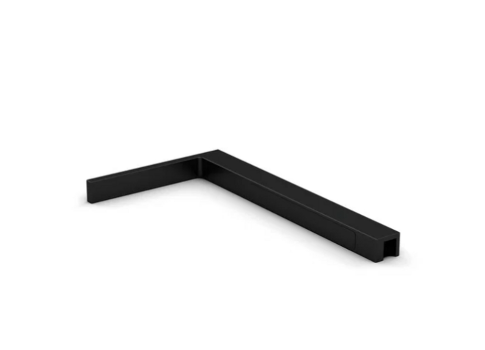 Stabiliseringsfäste, G/V 90°,      DIN höger, svart