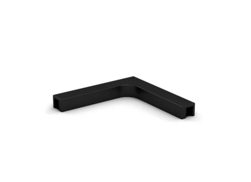 Stabiliseringsfäste, G/G 90°,      svart