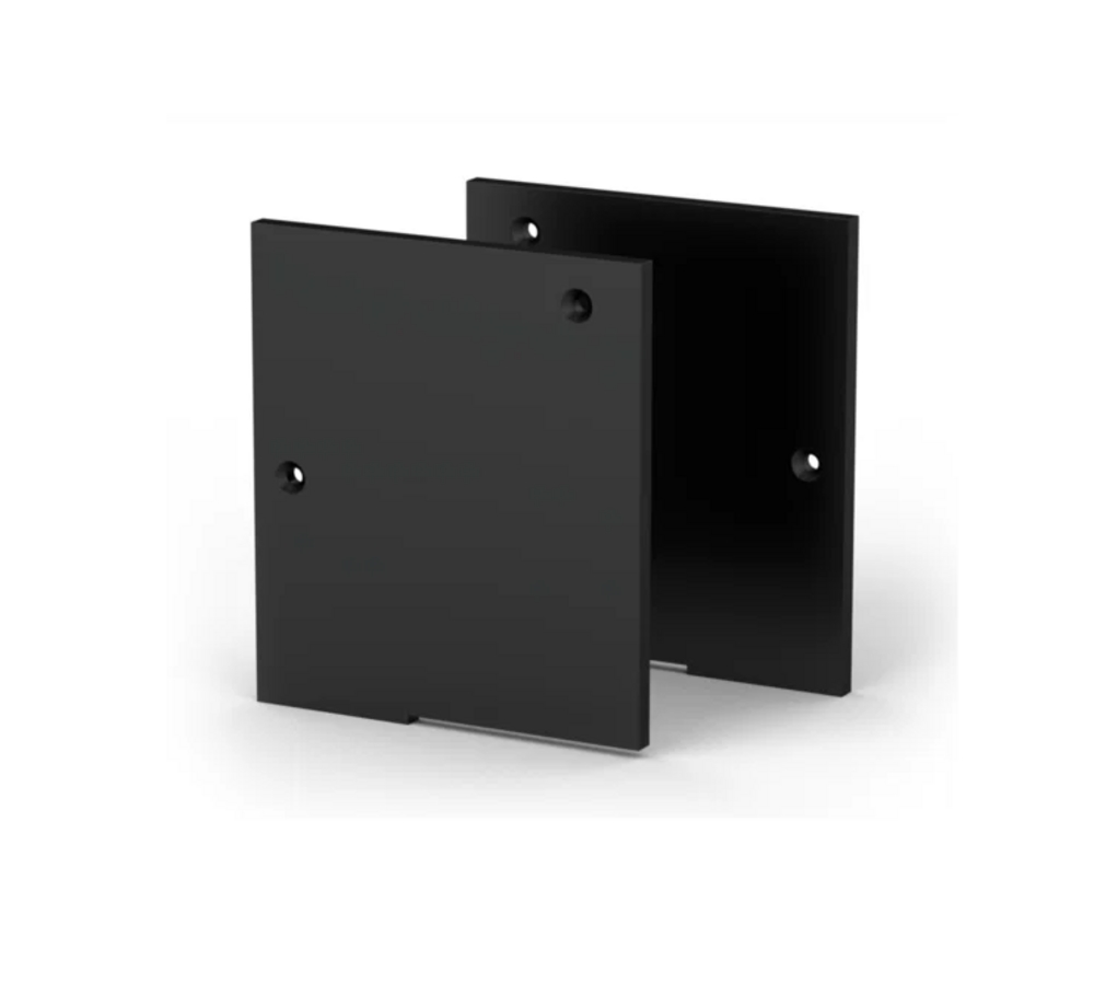 MasterTrack® FT-sats med ändlock,  version med fast glas, svart