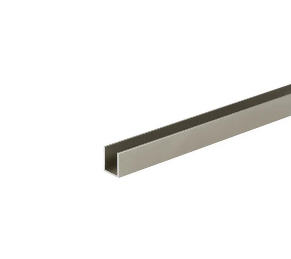 U-profil 17 x 20 mm,               RF-utseende, 2500 mm