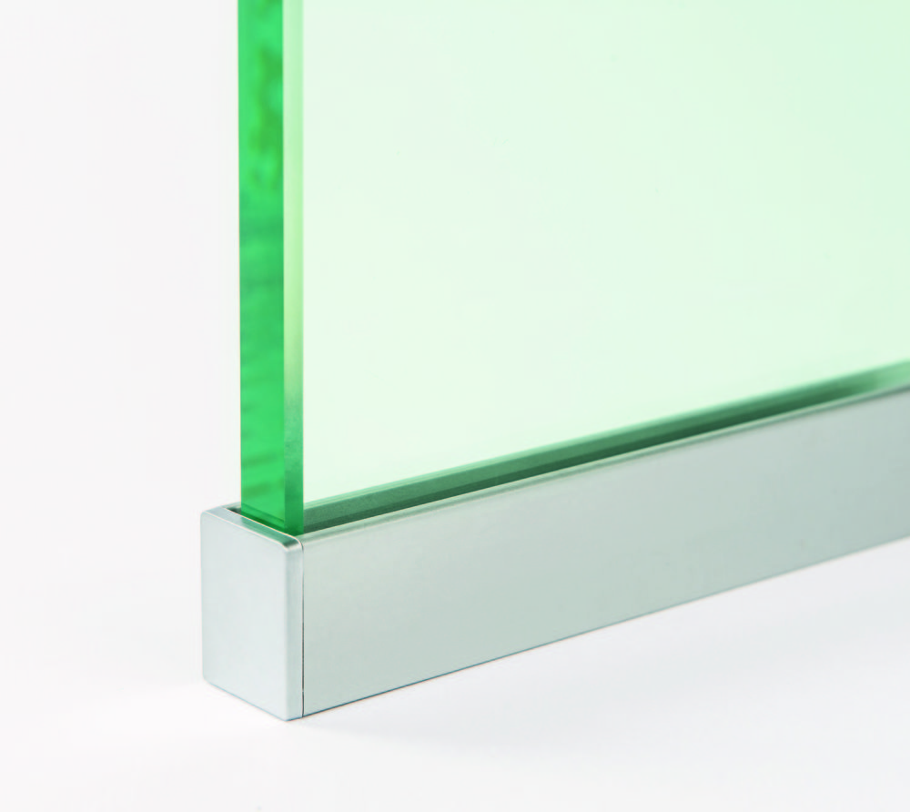 Ändlock för U-profil 13 x 20 mm